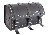 Kožený moto kufr na motorku Chopper RSA-13B se zámkem