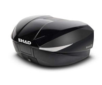 Vrchní kufr s barevným krytem SH58X lesklá černá