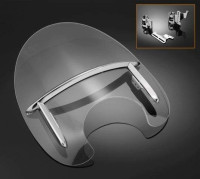 Plexi Highway Hawk USA STYLE DE LUXE pro průměr vidlic 51-54mm, čiré