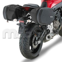 TE 2118 podpěry bočních brašen Yamaha MT-07 700 (14-15), černé pro systém EASYLOCK