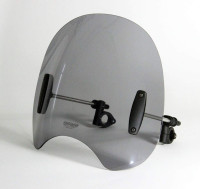 MRA plexi UNI Roadshield Classic kouřové vč. montání sady