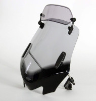 MRA plexi UNI V-Flow X-creen sport Z kouřové vč. montážní sady