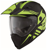 Enduro helma Caberg Xtrace Lux černá matná/žlutá