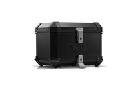 Hliníkový kufr TraX ION 38 litrů, top box-černý
