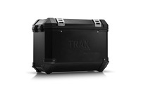 Hliníkový kufr TraX ION 45 litrů, černý- pravý