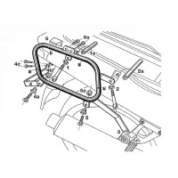 Nosič bočních kufrů Fehling Kawasaki ZZR 600 93-06