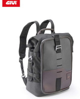 CRM101 městský batoh GIVI, hnědočerný, retro design, 18 l. (řada CORIUM)