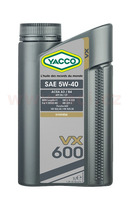 Motorový olej YACCO VX 600 5W40 1L