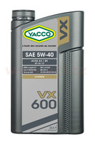 Motorový olej YACCO VX 600 5W40, 2 L