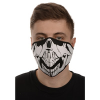 Maska neoprenová Skull, EMERZE (černá/bílá)