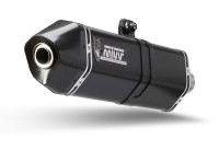 2 koncovky výfuku MIVV SPEED EDGE černá ocel