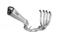 Výfuk kompletní 4x2x1 MIVV DELTA RACE Stainless Steel / Carbon cap