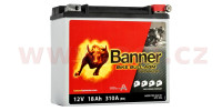 Baterie 12V, YTX20HL-BS, 18Ah, 310A, BANNER Bike Bull AGM PRO 175x88x155
