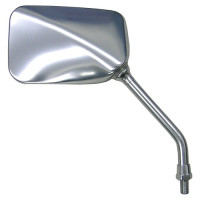 Zpětné zrcátko chromové (závit pravý M10), Q-TECH, P