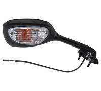 Zpětné zrcátko s blikačem (rozteč šroubů 42 mm), Q-TECH, P