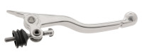 Oboustranná páčka kovaná (spojková / brzdová) (stříbrná)