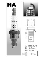 Zapalovací svíčka NAR14YS řada Silver Racing, BRISK - Česká Republika