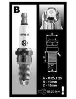 Zapalovací svíčka BOR12LGS řada PREMIUM LGS RACING, BRISK - Česká Republika