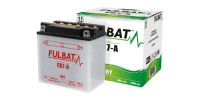 Baterie 12V, YB7-A, 8Ah, 105A, konvenční 135x75x133 FULBAT(vč. balení elektrolytu)