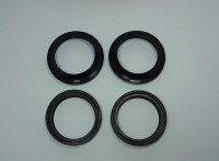 Simeringy (46x58x10,5 mm) + prachovky (46x58/62,8x4,7/14 mm) do př. vidlice, Tourmax