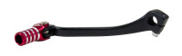 řadící páka hliníková Honda, RTECH (černo-červená)