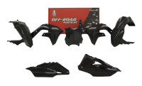 Sada plastů Kawasaki, RTECH (černá, 5 dílů)