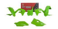 Sada plastů Kawasaki, RTECH (zelená, 5 dílů)