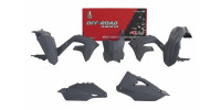 Sada plastů Kawasaki, RTECH (limitovaná edice QUANTUM GREY, šedá, 5 dílů)