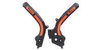 Protektory rámu KTM, RTECH (sada, černo-oranžové)