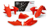 Sada plastů KTM, RTECH (oranžová, 5 dílů, vč. levého krytu vzduch filtru)
