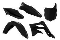 Sada plastů Kawasaki, RTECH (černé, 5 dílů)