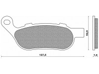 Brzdové destičky (směs ROAD HD SINTERED) NEWFREN (2 ks v balení)