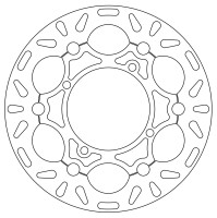 Brzdový kotouč plovoucí, NEWFREN