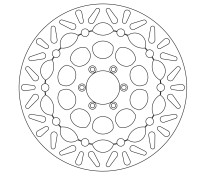 Brzdový kotouč plovoucí, NEWFREN