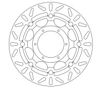 Brzdový kotouč plovoucí, NEWFREN