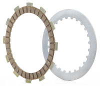 Sada spojkových lamel a plechů (STANDARD směs) NEWFREN (9+8 ks)