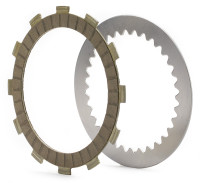 Sada spojkových karbonových lamel a plechů NEWFREN (8+7 ks)