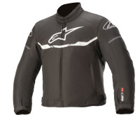 Bunda T-SP S WATERPROOF, ALPINESTARS, dětská (černá/bílá) 2026