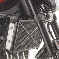 Kappa KPR4124 Kryt chladiče z nerezové oceli, černý lakovaný pro KAWASAKI Z 900 RS (18-20)