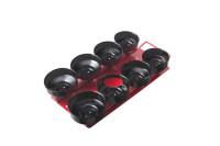 Sada 8 klíčů na olejové filtry, BIKESERVICE