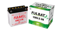 Baterie 12V, 12N5.5-3B, 5,8Ah, 44A, konvenční 135x60x130, FULBAT (vč. balení elektrolytu)