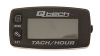 Multifunkční měřič otáček motoru a motohodin, Q-TECH (černý, podsvícený displej)