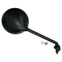 Zpětné zrcátko plastové (závit pravý M8, průměr skla 120 mm), Q-TECH, P