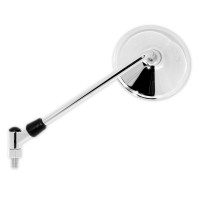 Zpětné zrcátko chromové (závit pravý M10), Q-TECH, L=P