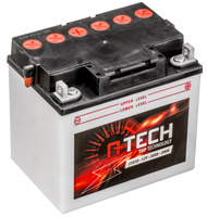 Baterie 12V, 53030, 30Ah, 300A, pravá, konvenční 186x130x171, A-TECH (vč. balení elektrolytu)