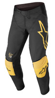 Kalhoty TECHSTAR QUADRO, ALPINESTARS (černá/žlutá/mandarinka)