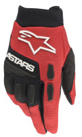 Rukavice FULL BORE, ALPINESTARS (červená/černá) 2025
