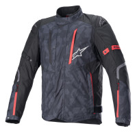Bunda RX-5 DRYSTAR, ALPINESTARS (černá/maskáčová/červená)