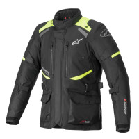 Bunda ANDES DRYSTAR, ALPINESTARS (černá/žlutá fluo) 2025