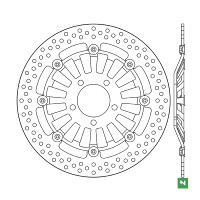Brzdový kotouč plovoucí, NEWFREN